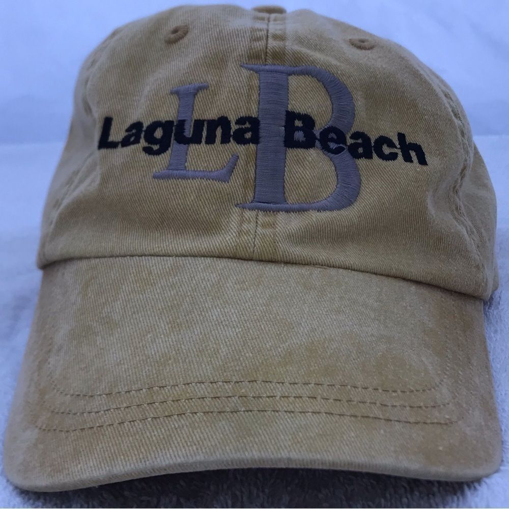 // G Mfg for Laguna Beach Adjustable Tan Baseball Cap